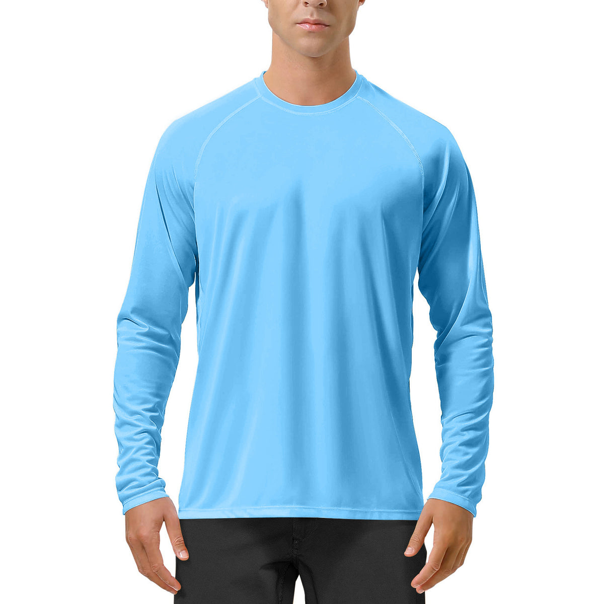 Camisa elástica de manga larga con protección solar UPF50+