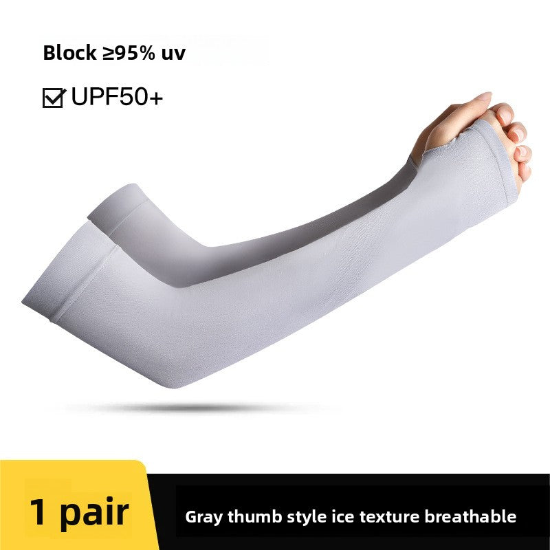 Mangas refrescantes unisex con protección UV para actividades al aire libre