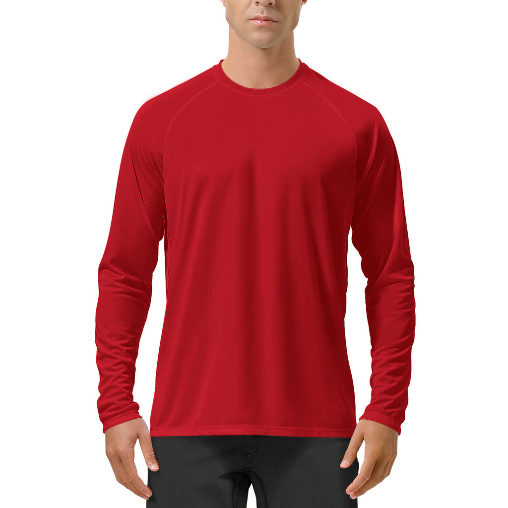 Camisa elástica de manga larga con protección solar UPF50+