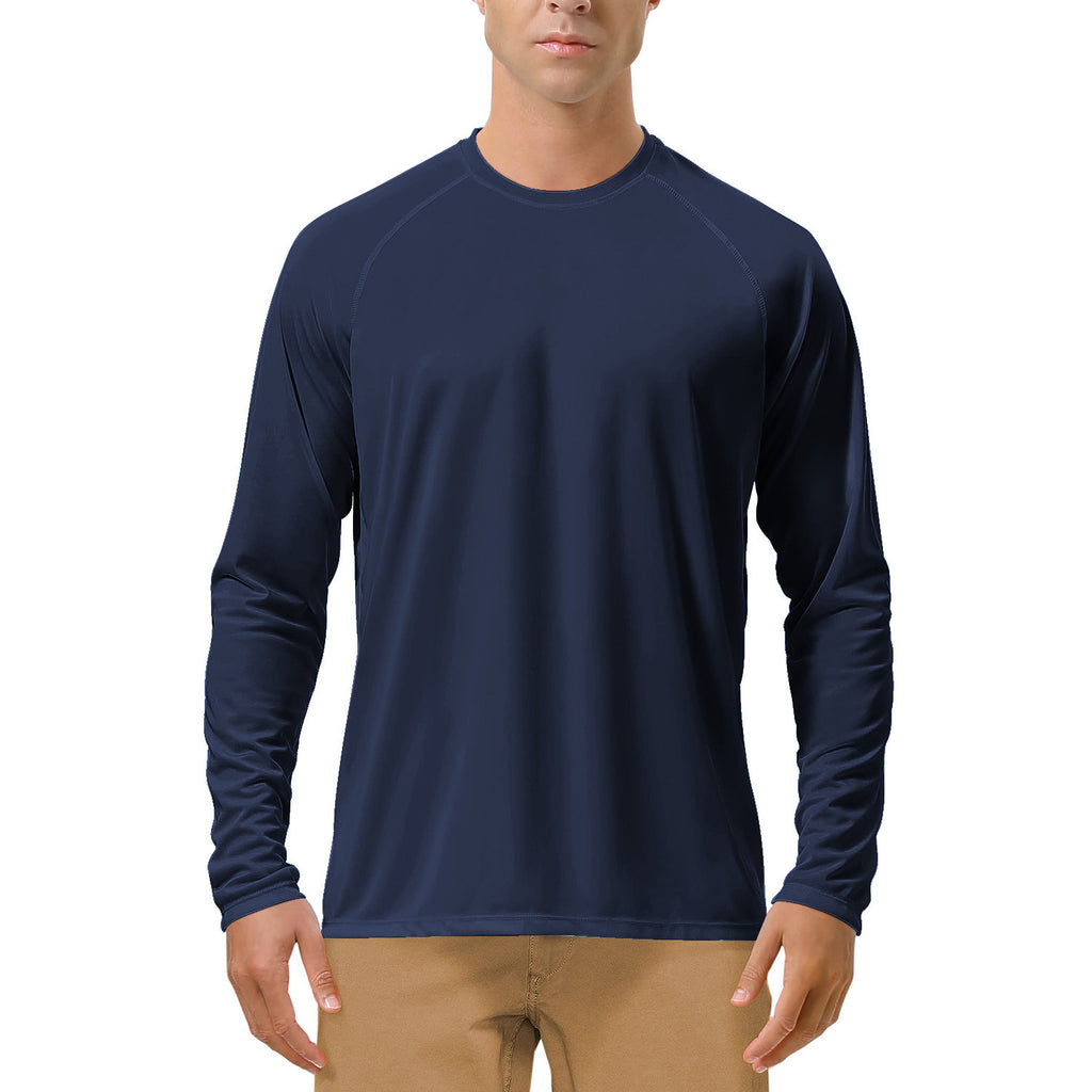 Camisa elástica de manga larga con protección solar UPF50+