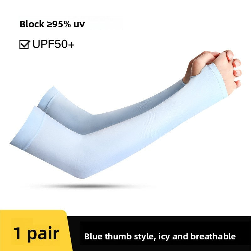 Mangas refrescantes unisex con protección UV para actividades al aire libre