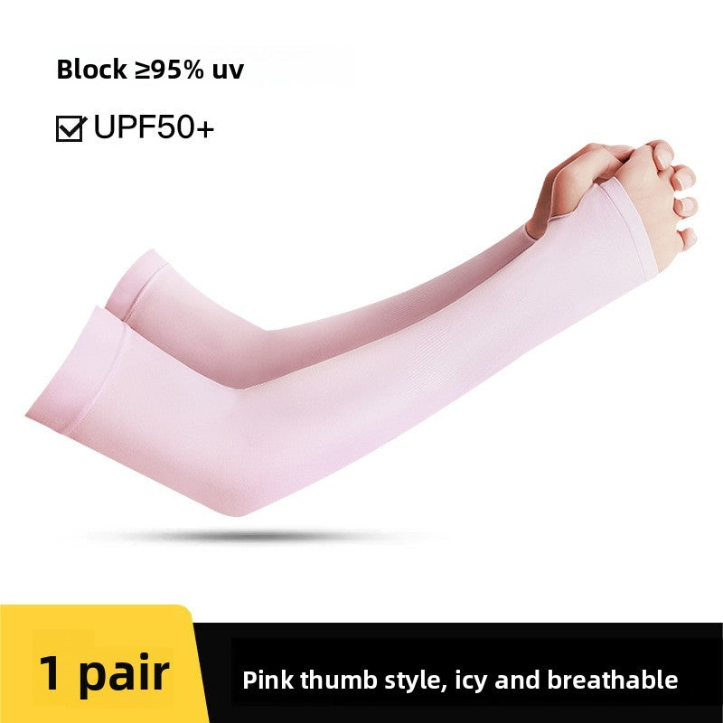 Mangas refrescantes unisex con protección UV para actividades al aire libre
