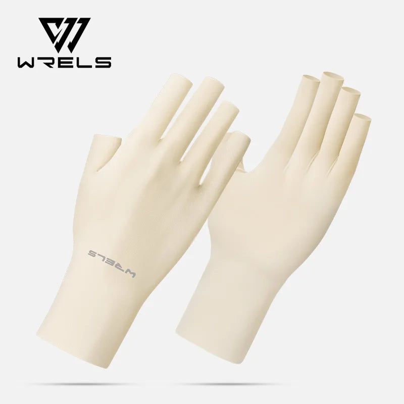 Guantes sin dedos con protección UV UPF | Antideslizantes para outdoor, ciclismo y equitación