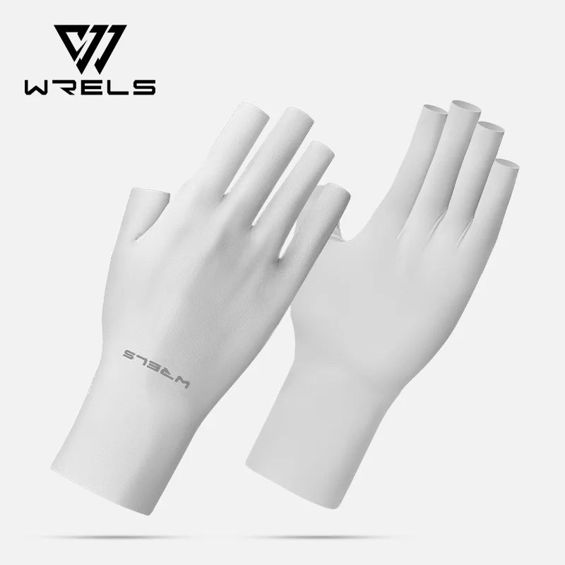 Guantes sin dedos con protección UV UPF | Antideslizantes para outdoor, ciclismo y equitación