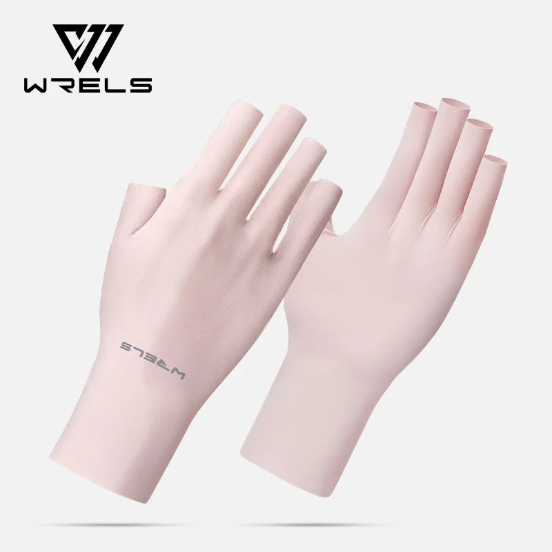 Guantes sin dedos con protección UV UPF | Antideslizantes para outdoor, ciclismo y equitación