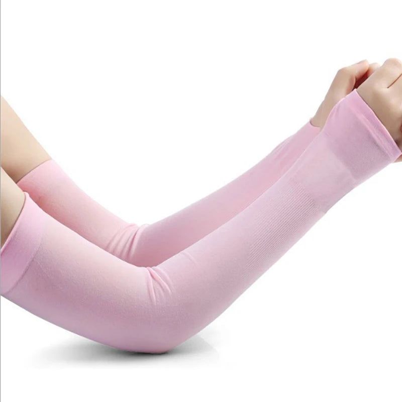 Mangas de protección solar Ice Silk UPF | Antideslizantes para ciclismo y outdoor