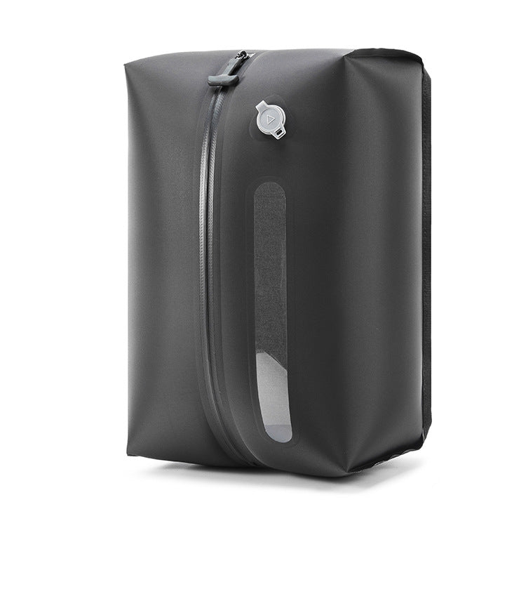 Bolsa de compresión al vacío con ventana y bomba, reutilizable, impermeable y ahorradora de espacio para equipaje y maletas.