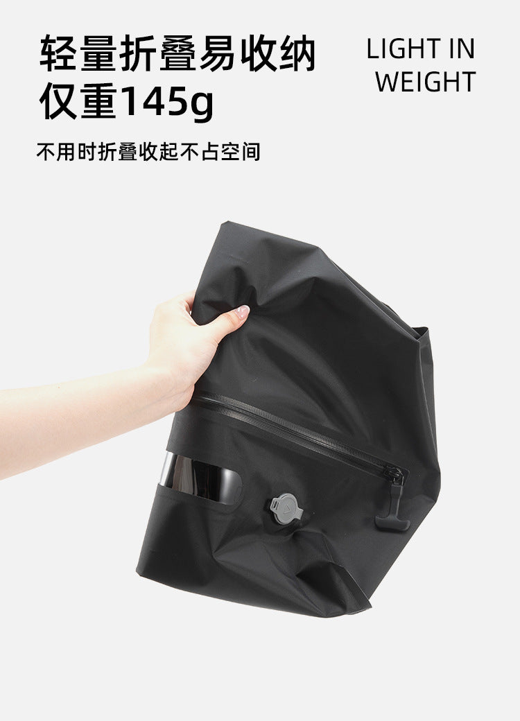 Bolsa de compresión al vacío con ventana y bomba, reutilizable, impermeable y ahorradora de espacio para equipaje y maletas.