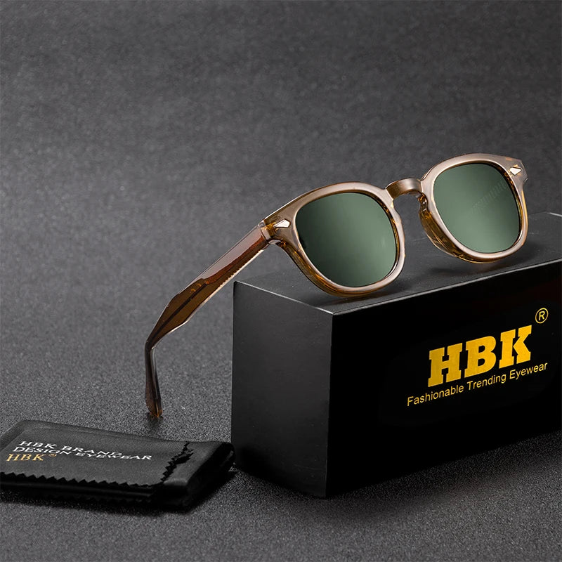 Gafas de sol HBK fashion lentes degradadas | Montura redonda para uso diario y outdoor