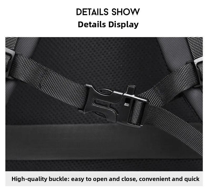 Mochila multifuncional compresión al vacío unisex | Equipaje de mano con compartimento portátil