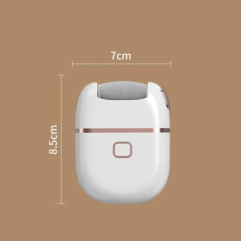 Lima eléctrica recargable para pies: eliminador de piel muerta y callos; dispositivo para el cuidado y reparación de pies secos, agrietados y con piel muerta.