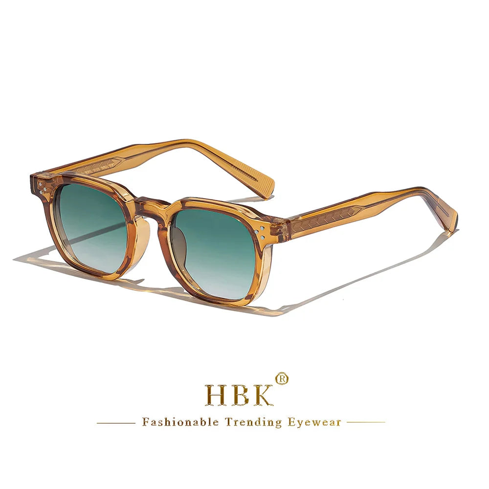 Gafas de sol cuadradas retro UV400 | Estilo punk fashion para hombre y mujer