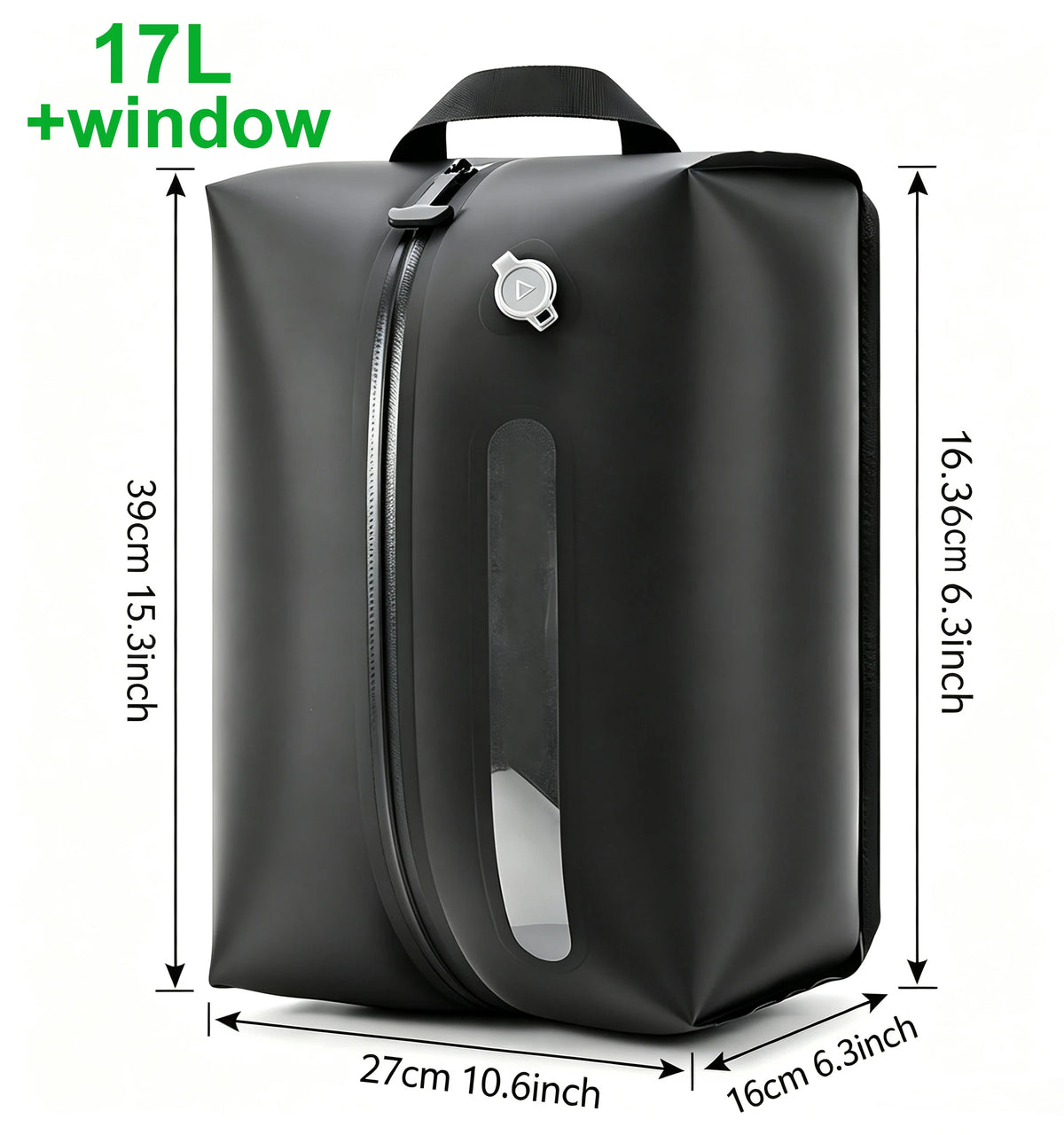 Bolsa de compresión al vacío con ventana y bomba, reutilizable, impermeable y ahorradora de espacio para equipaje y maletas.