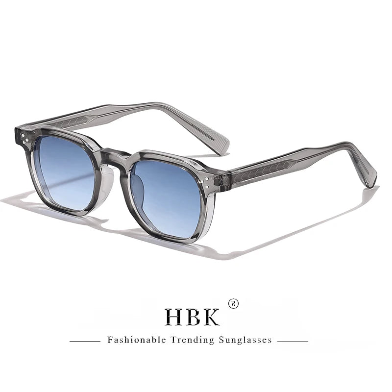 Gafas de sol cuadradas retro UV400 | Estilo punk fashion para hombre y mujer