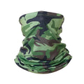 Buff multifuncional tipo turbante para ciclismo y actividades al aire libre: protección para el cuello y la cabeza, tejido de seda fría con protección solar; apto para hombres y mujeres (pesca, senderismo, máscara).
