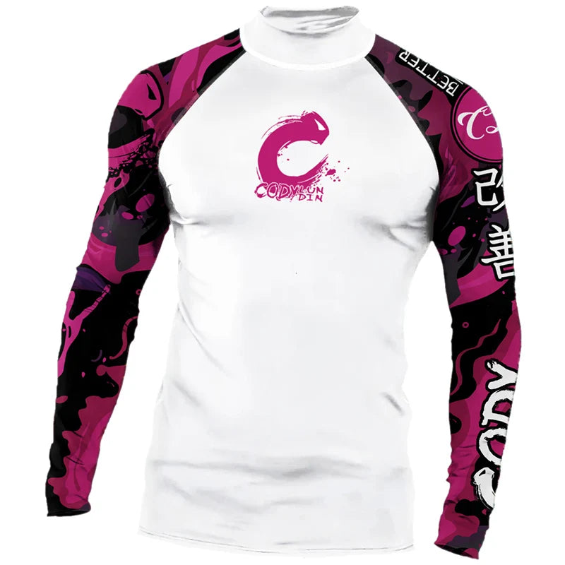 Traje de surf manga larga UPF 50+ – Protección solar y libertad de movimiento