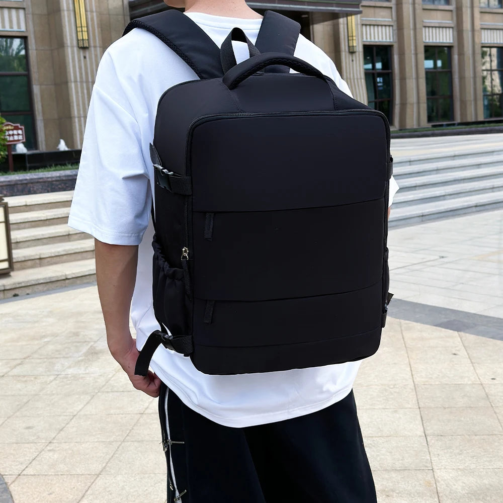 Mochila de viaje apta para cabina | Compacta, ligera y organizada para volar sin facturar