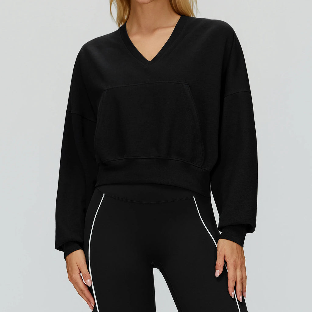 Hoodie deportivo con capucha – Yoga y senderismo mujer