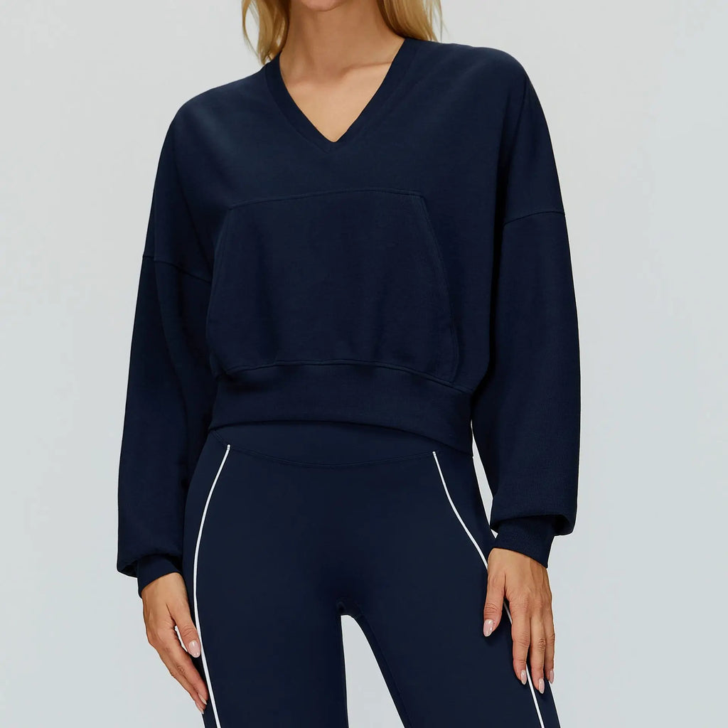 Hoodie deportivo con capucha – Yoga y senderismo mujer