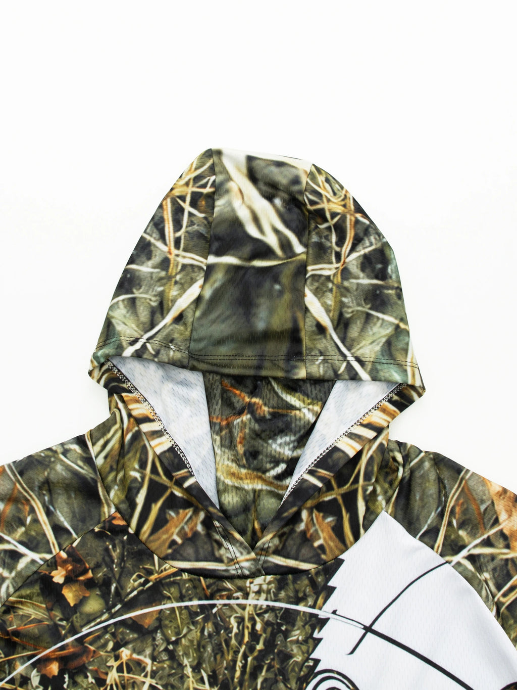 Camiseta de pesca manga larga con capucha y protección UV – Hombre