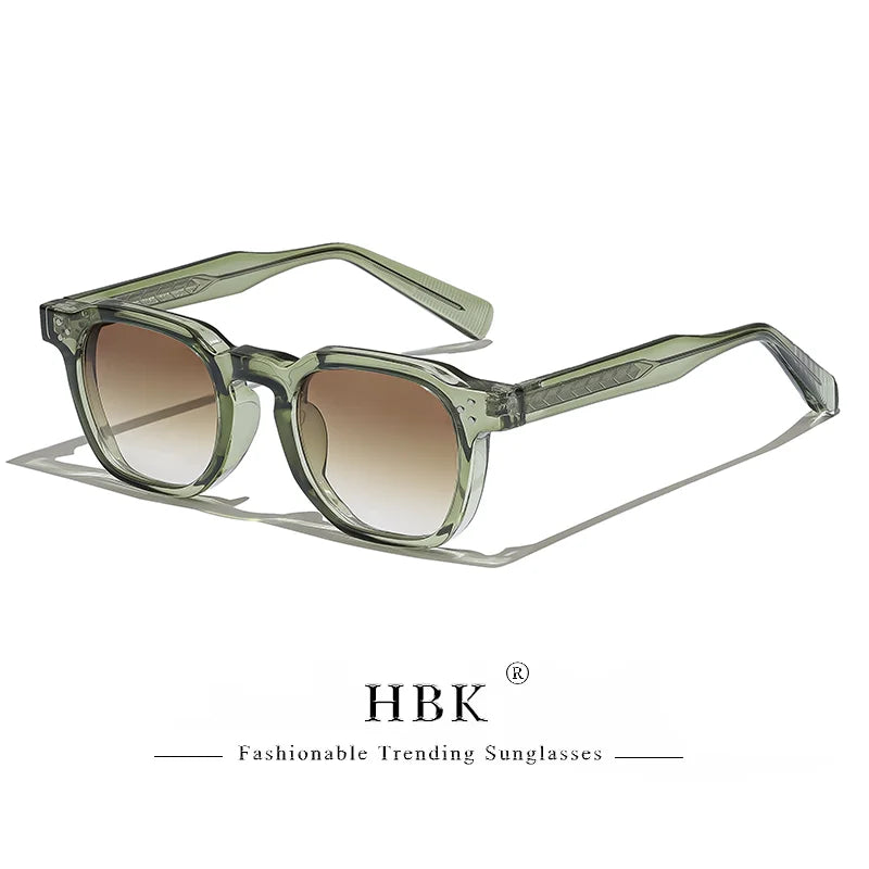 Gafas de sol cuadradas retro UV400 | Estilo punk fashion para hombre y mujer