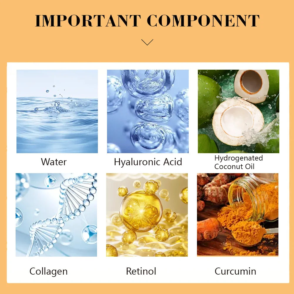 Crema de retinol y colágeno para rostro y cuello | Reafirmante, tensora e hidratante