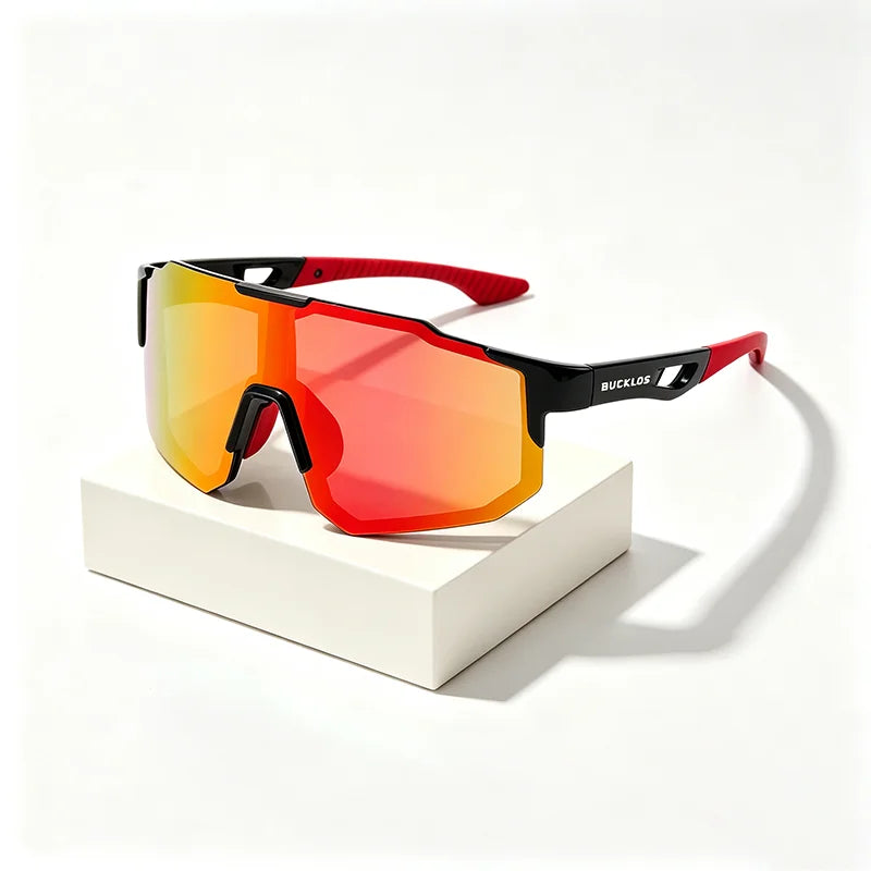 Gafas deportivas polarizadas para ciclismo (UV400, ligeras, HD, unisex): gafas profesionales para ciclismo de carretera y MTB.