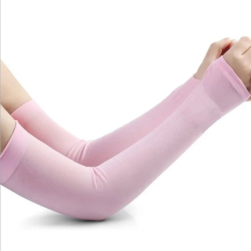 Mangas de protección solar Ice Silk UPF | Antideslizantes para ciclismo y outdoor