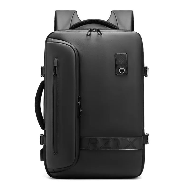 Mochila de viaje con compresión al vacío 60L | Puerto USB y compartimento para portátil