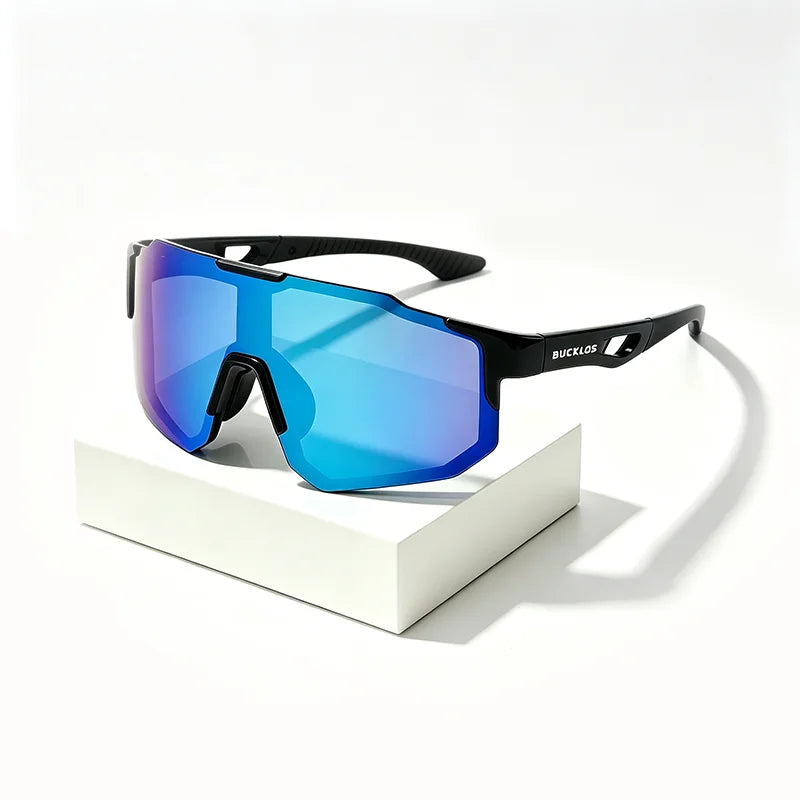 Gafas deportivas polarizadas para ciclismo (UV400, ligeras, HD, unisex): gafas profesionales para ciclismo de carretera y MTB.