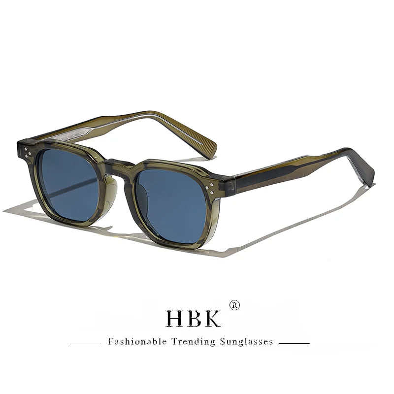 Gafas de sol cuadradas retro UV400 | Estilo punk fashion para hombre y mujer