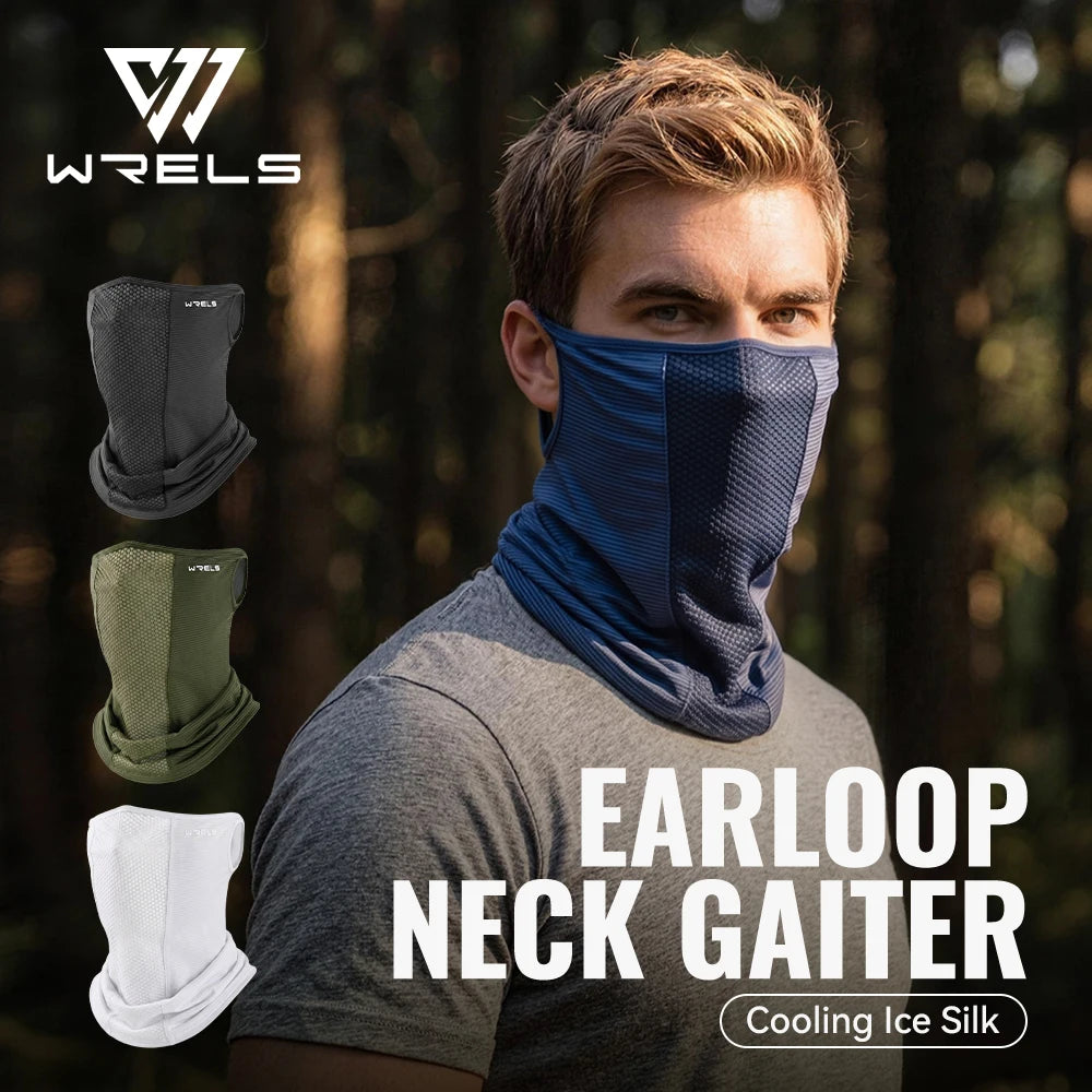Pasamontañas de cuello UPF50+ | Máscara facial protectora unisex outdoor