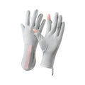Guantes de verano seda helada anti-UV para mujer | Sin dedos, táctiles y antideslizantes