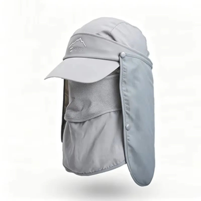 UPF 50+ Gorra de proteccion solar para pesca, outdoor, hiking.