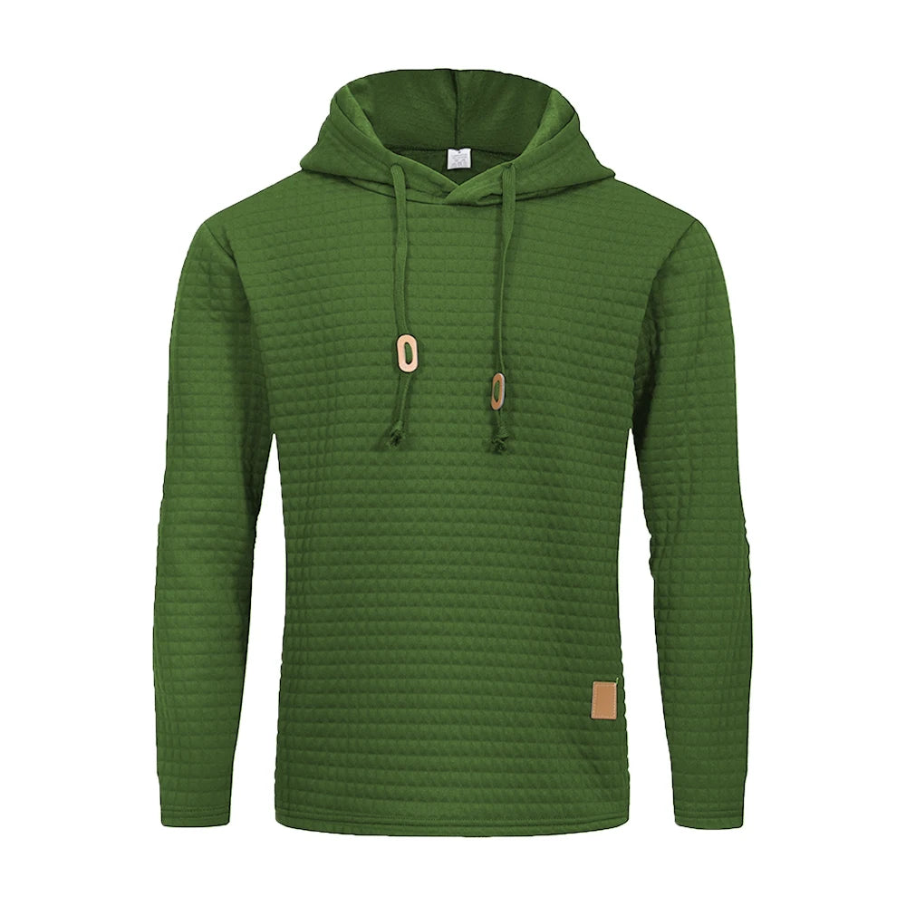 Hoodie deportivo liso – Uso diario hombre