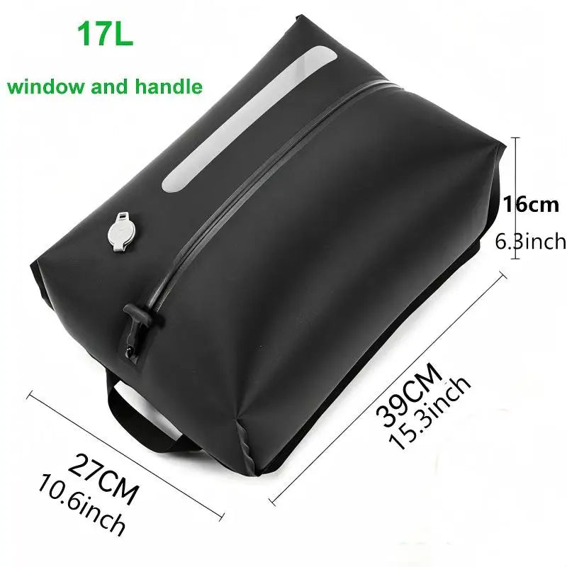 Bolsa de compresión al vacío con ventana y bomba, reutilizable, impermeable y ahorradora de espacio para equipaje y maletas.