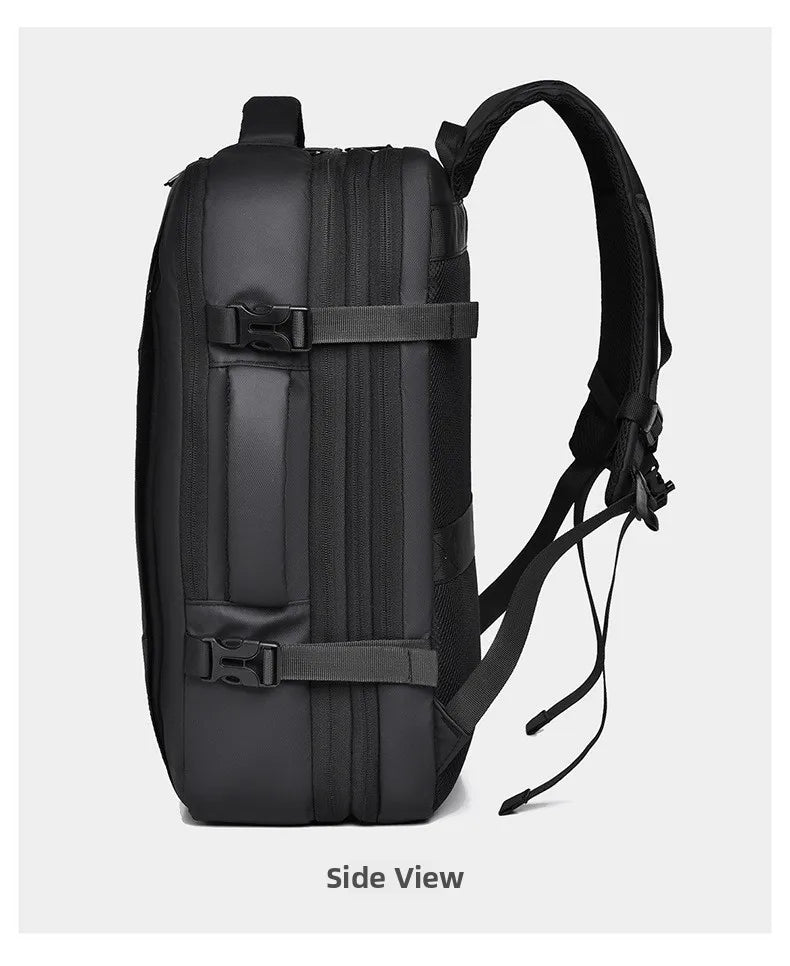 Mochila multifuncional compresión al vacío unisex | Equipaje de mano con compartimento portátil