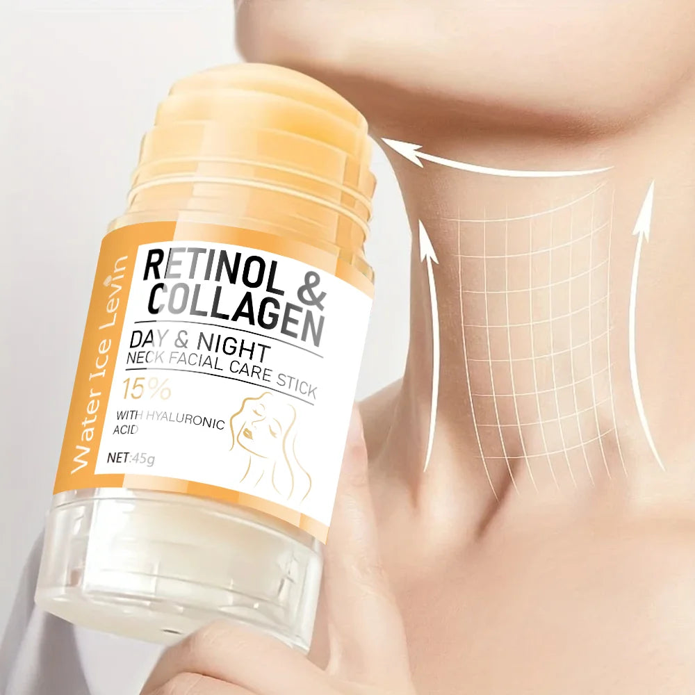 Crema de retinol y colágeno para rostro y cuello | Reafirmante, tensora e hidratante
