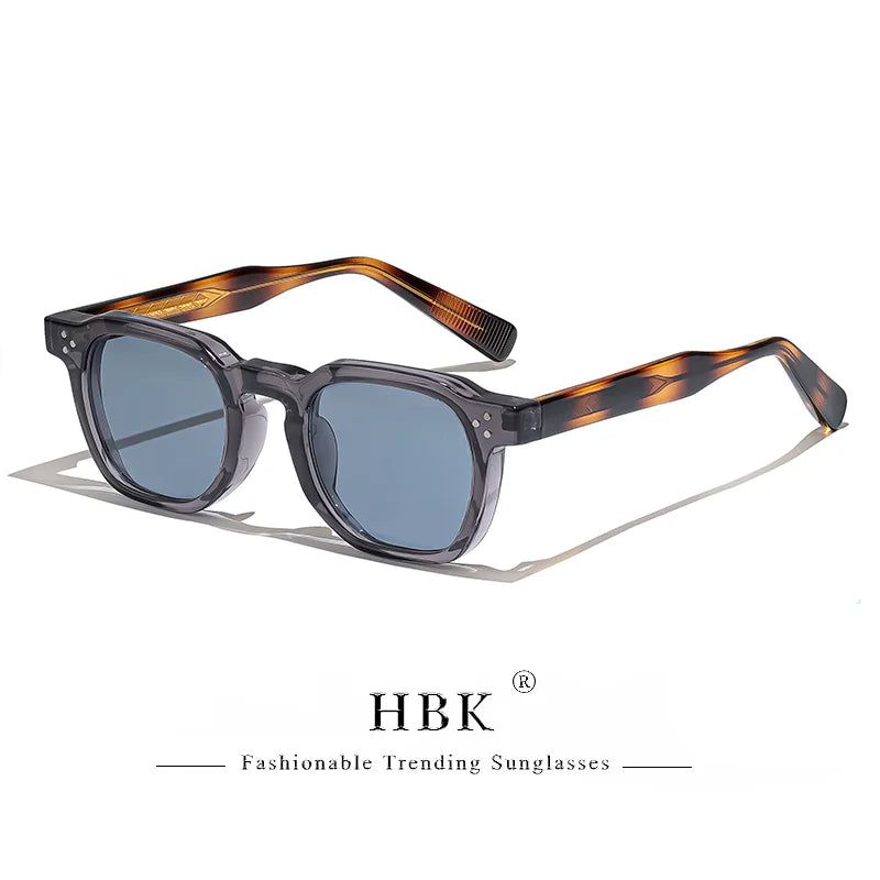 Gafas de sol cuadradas retro UV400 | Estilo punk fashion para hombre y mujer