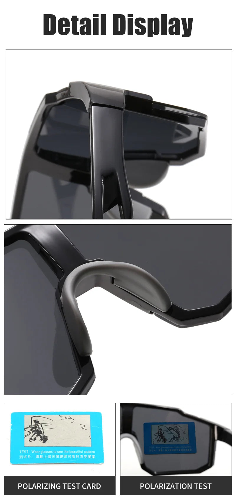 Gafas deportivas polarizadas para ciclismo (UV400, ligeras, HD, unisex): gafas profesionales para ciclismo de carretera y MTB.