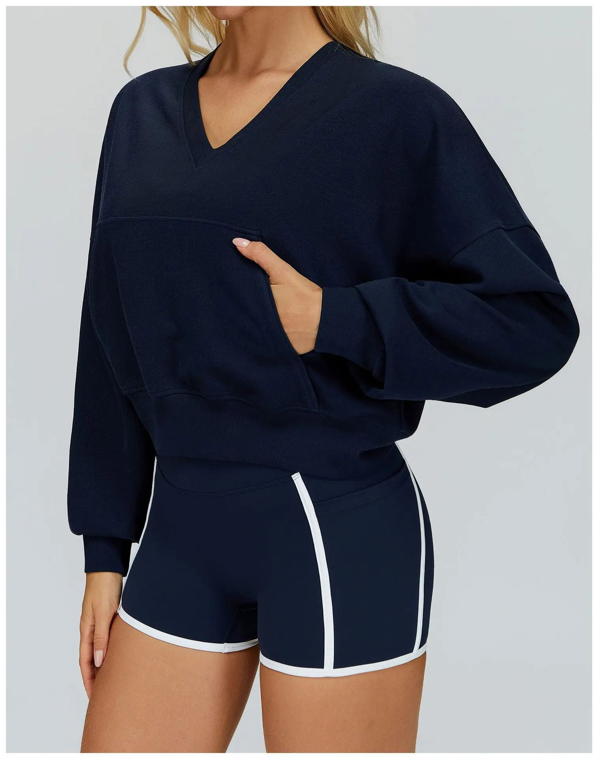 Hoodie deportivo con capucha – Yoga y senderismo mujer