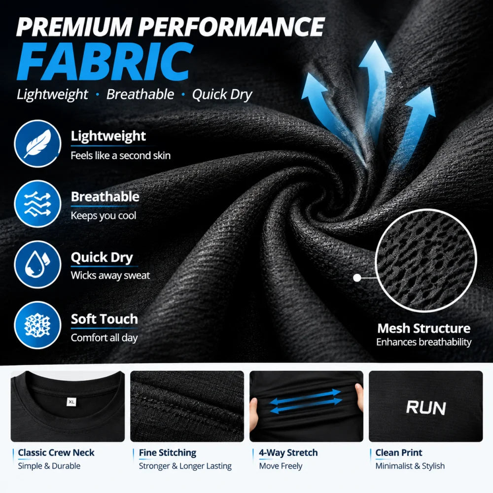 Camiseta de manga larga para hombre con protección UV UPF 50+, ligera, de secado rápido y transpirable; ideal para actividades al aire libre como correr, pescar, hacer senderismo y practicar deporte.