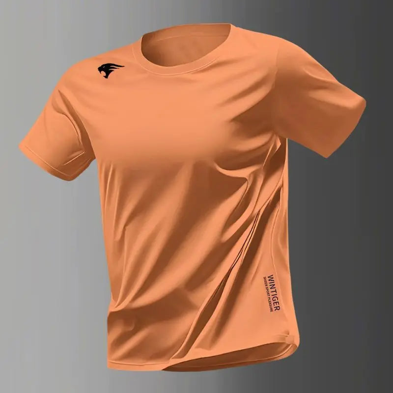 Camiseta running efecto seda fría – Mesh transpirable con protección UV