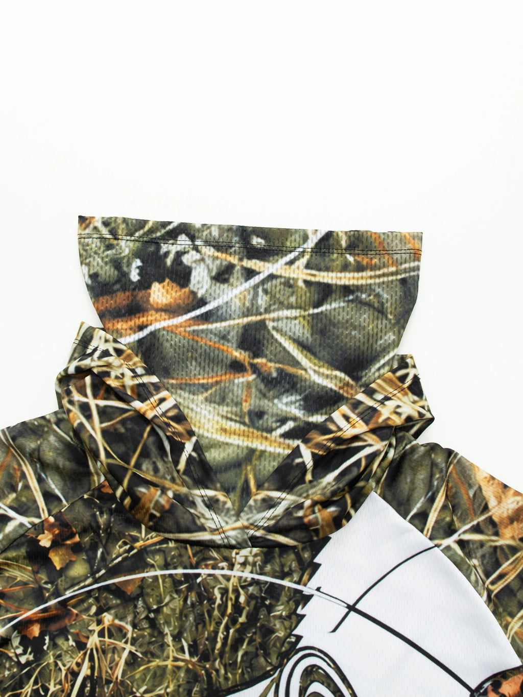 Camiseta de pesca manga larga con capucha y protección UV – Hombre