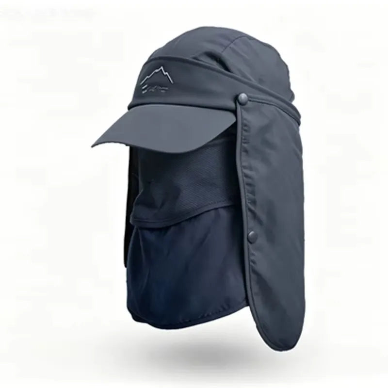 UPF 50+ Gorra de proteccion solar para pesca, outdoor, hiking.