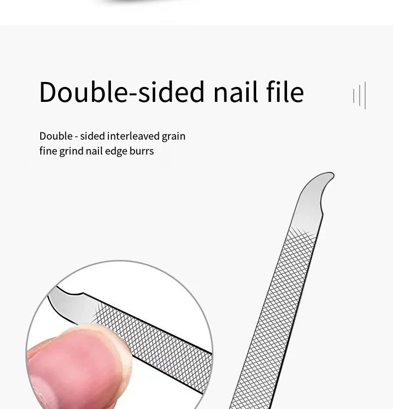 Set de manicura de 6 piezas de alta gama para uso doméstico (incluye tijeras y cortaúñas especiales para hombres y mujeres); herramientas de belleza portátiles.