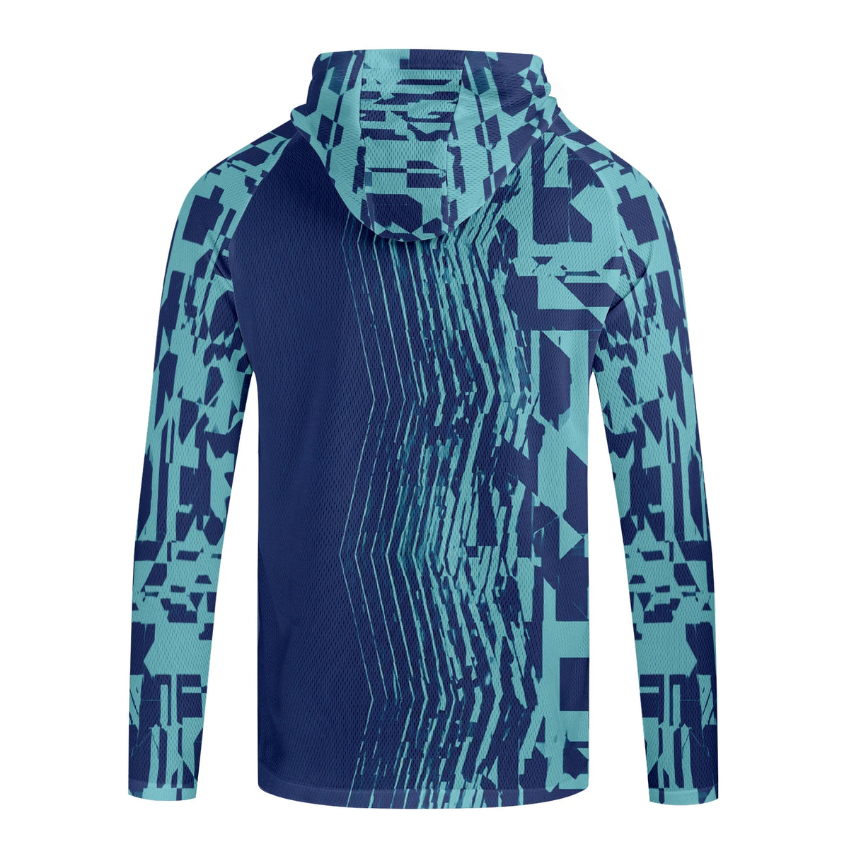 Camiseta de pesca manga larga con capucha y protección UV – Hombre