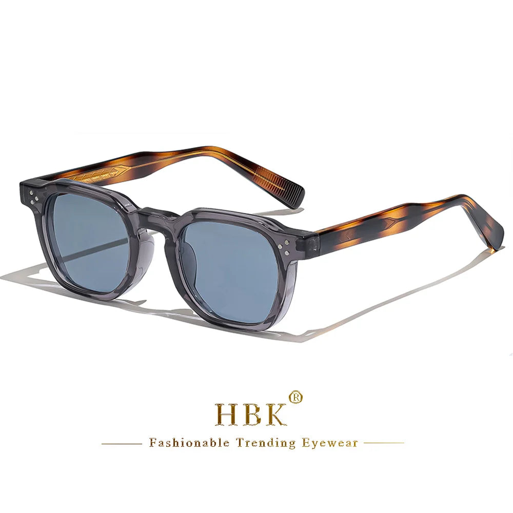Gafas de sol cuadradas retro UV400 | Estilo punk fashion para hombre y mujer