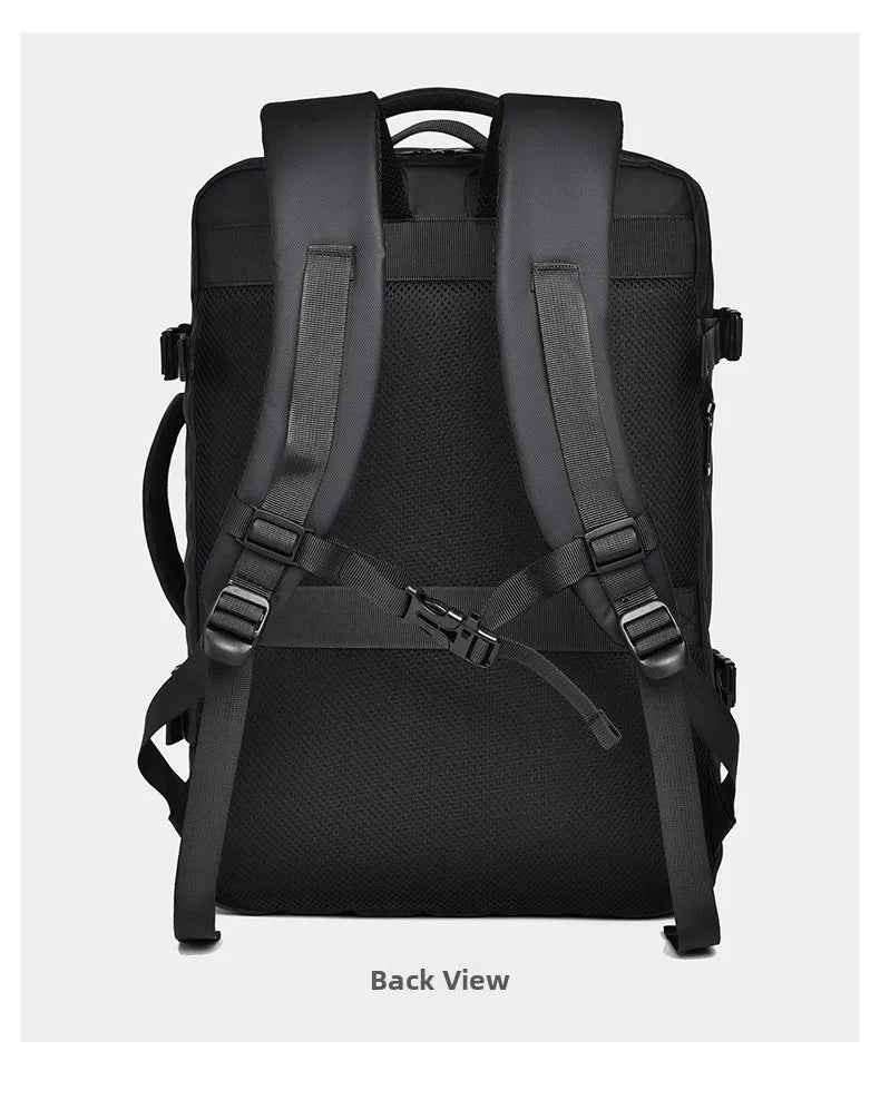 Mochila multifuncional compresión al vacío unisex | Equipaje de mano con compartimento portátil