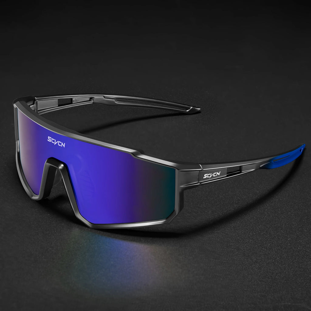SCVCN Outdoor Cycling Sunglasses Men MTB Road Driving Bike Glasses Sports Hiking Women Bicycle Cycling Glasses UV400 Goggles